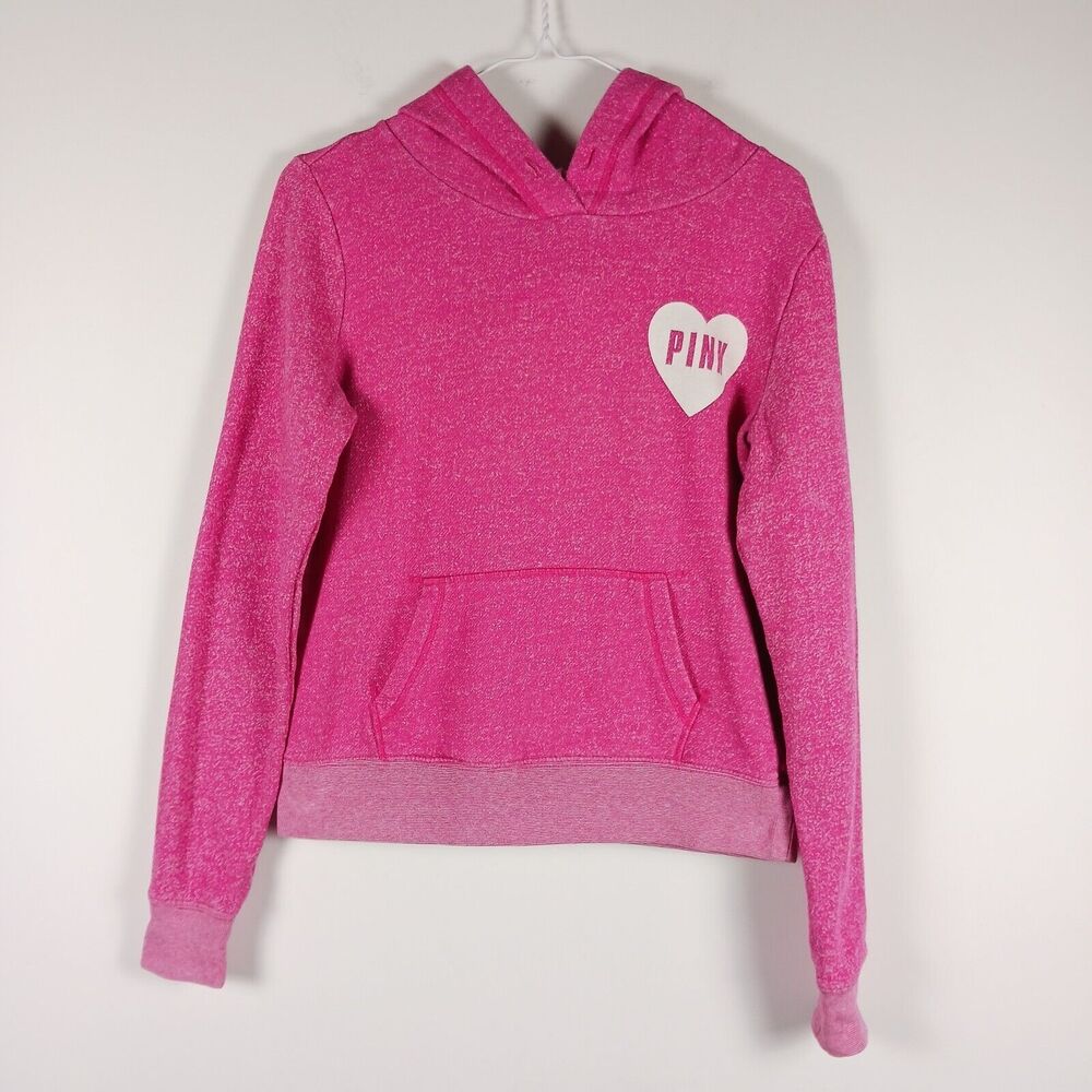 PINK victoria secret hoodie size XS pink